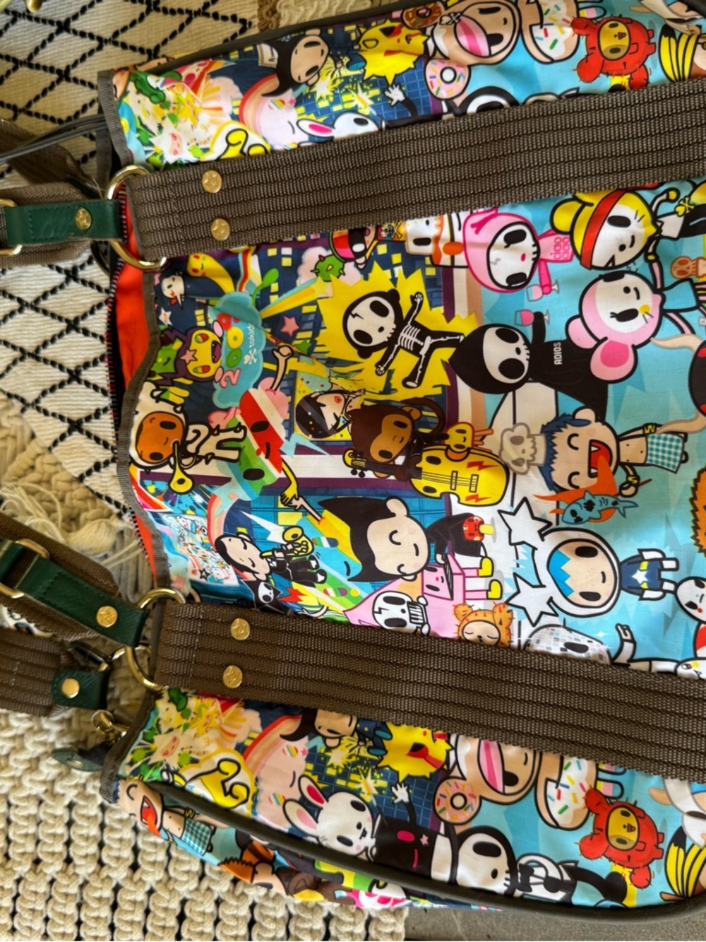 2009 Tokidoki Messenger Bag - Picture 2 of 5